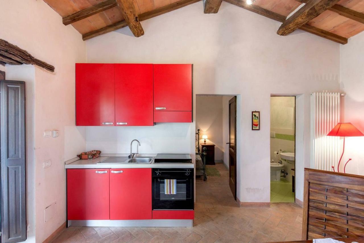 Penzion La Casina Degli Olivi Seggiano Exteriér fotografie