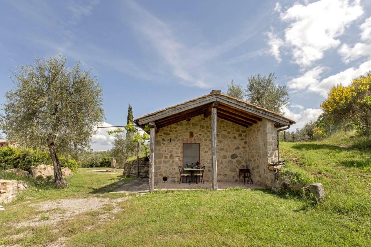 Penzion La Casina Degli Olivi Seggiano Exteriér fotografie