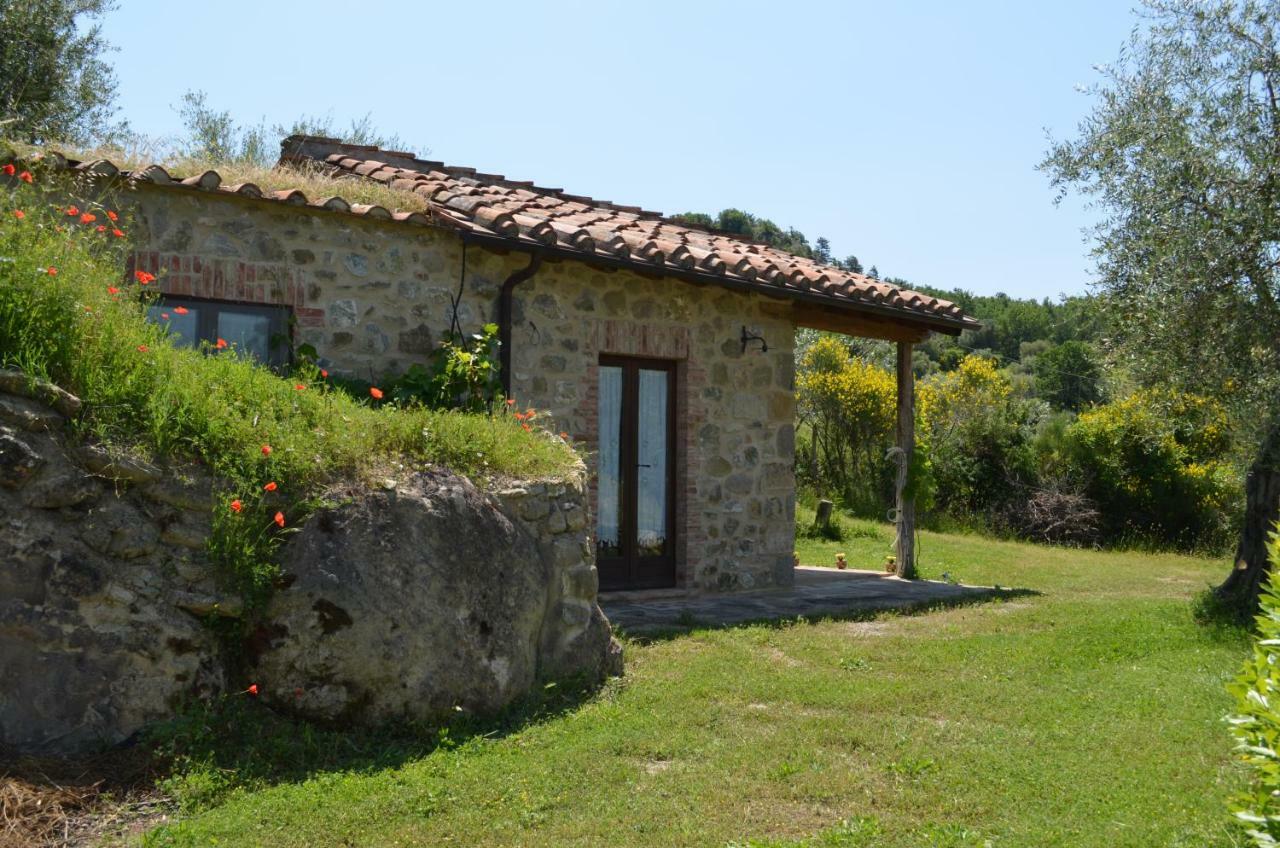 Penzion La Casina Degli Olivi Seggiano Exteriér fotografie